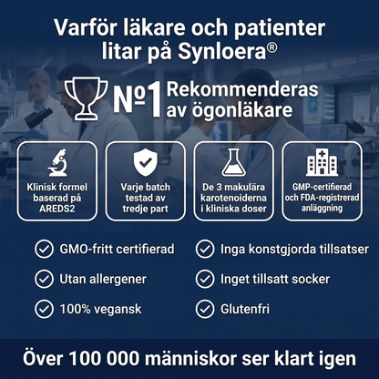 Synloera 15 i 1 avancerad formel för synen